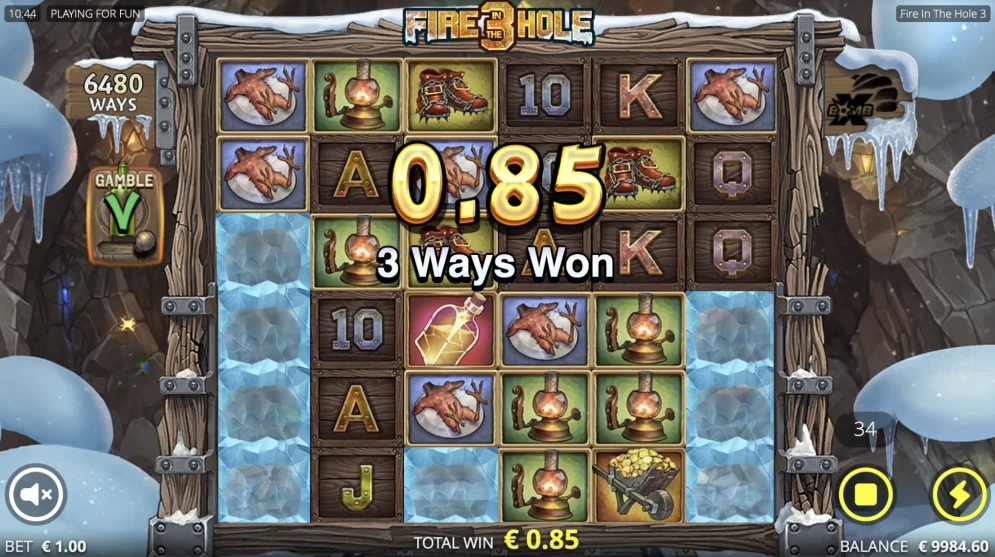 Fire in the Hole 3 Slot